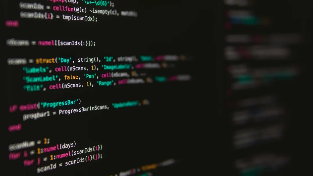 An image of some code